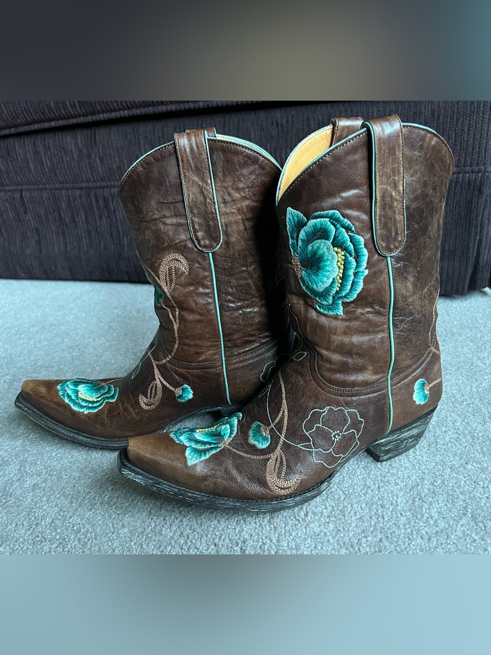 Old Gringo 10 B Marsha Embroidered Western Cowboy Cowgirl Boots